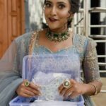 Priyanka Shivanna Instagram - “Star-Studded Elegance: Witness the allure as Priyanka shines in our breathtaking necklace. Redefine glamour and embrace the spotlight with our exquisite jewelry collection. ✨💫 #CelebStyle