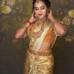 Priyanka Shivanna Instagram - A beautiful saree is undoubtedly a head-turner. . . #saree #loveyourself #happylife