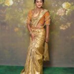 Priyanka Shivanna Instagram - A beautiful saree is undoubtedly a head-turner. . . #saree #loveyourself #happylife