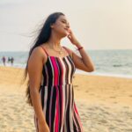 Priyanka Shivanna Instagram - Keep calm and go to the beach. . . #shootlife #mangalore #beachvibes #calm