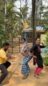 Priyanka Shivanna Instagram - Don’t miss d end 😜😀 . . @officialjoshapp @joshapp.kannada #JoshMeinAaja #comedy #funtimes #shootmode #happylife