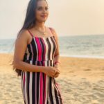 Priyanka Shivanna Instagram - Keep calm and go to the beach. . . #shootlife #mangalore #beachvibes #calm