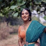 Priyanka Shivanna Instagram - 🧡🧡🧡 . . #loveyourself #festivewear #happyme @officialjoshapp @joshapp.kannada #JoshMeinAaja