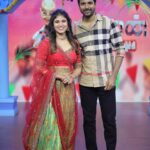 Pujitha Devaraj Instagram - Another full on laughter show tomorrow at 8am-Ayalaan Pongal Special only on @suntv ✨ Can’t forget how you started the show by telling ‘Ivanga yedho model aamey’ to Balasaravanan avargal😂 Everytime whenever you are in our sets you just light up the whole atmosphere @sivakarthikeyan 💌 Just wishing only happiness and positivity for you♥️ Outfit @mayon_by_subhathracouture Pics @s.a_arun_ Can’t thank much @praneshrajashekar sir for the opportunity ♥️ #suntvanchor #ayalaan #sk #sivakarthikeyan #ayalaanpongal #suntvpongalspecial #sivakarthikeyan_world #tamilcinema