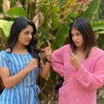 Pujitha Devaraj Instagram - Meera and Divya casually chilling in their office/pazhagi paklam trip🖼️ Definitely the BEST FRIEND in my life rn on and off screen @i__ivana_ 💘 You are rare , you are special & you are the BEST🫂 #lgm #ivana #pujithadevaraju #dhoni #msd #picofday #bff
