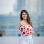 Pujitha Devaraj Instagram - ✨🤍 Thank you @avostudiodubai for the this quick shoot✨ #habibi #dubai #wings #visitdubai #view @wingsofmexico @visit.dubai @dubai.travelers