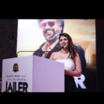 Pujitha Devaraj Instagram - Grateful beyond words✨ ‘JAILER VETRI VIZHA’ Thank you @suntv @sunpictures for the opportunity 🤍 Accesories @made_for_hers ✨ Hairstyle @_stylenart_ and thankyou deepi for being my shadow🫂 Thanks much @k.b_aravind @jagan_.k_ for the clicks💯 #jailer #pujithadevaraju #sunpictures #superstar #jailersuccessparty #jailercelebration #thalaivar