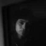 Pujitha Devaraj Instagram - மாலை பொழுதின் மயக்கம் சொல்வதென்ன ! @pujitha_devaraju 🖤. #Sony #35mm #language #blackandwhite #portrait #chennai