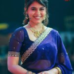 Pujitha Devaraj Instagram - Neela Nilave 🫰💙 #SunTV #Pujitha #SunDigital
