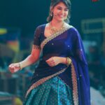 Pujitha Devaraj Instagram - Neela Nilave 🫰💙 #SunTV #Pujitha #SunDigital