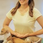 Pujitha Devaraj Instagram - Mine🐶 @pawga_ just making ours and puppies lives better 💟 📸 @thatmadraskaran ✂️ @rgr_vision #reelsinsta #pujitha #dogsofinstagram #instadog
