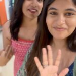 Pujitha Devaraj Instagram - Fashion these days🙂🙃 With @kamini_gunasekaran ♥️ Thank you @vishwa_venkatesan_ for the edit😄 #2024 #fashionstyle #ınstafashion #trendthesedays #windowshopping #casualvlog [trending, clothes, trends, 2024styles, funny, vlog]