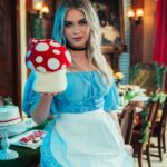 QTCinderella Instagram - And in the end, in Wonderland, we all went mad. ♥️