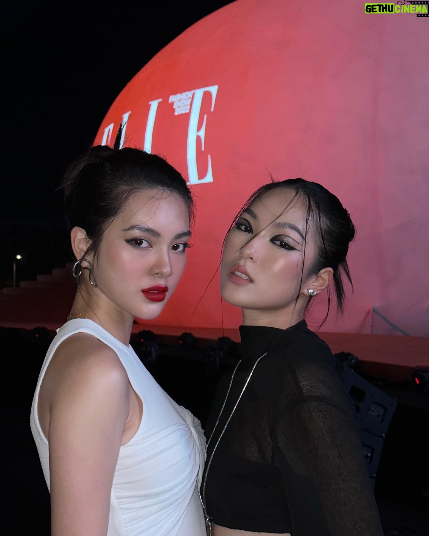 Quỳnh Lương Instagram - last night x @ellevietnam , @cdam.official @chatsbycdam