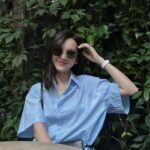 Quỳnh Lương Instagram - Tưởng là mùa hạ, ai ngờ là mùa mưa. Tưởng là dạ thưa, ai ngờ rất bướng 😒😒 #quynhluong #cokii #xamxi