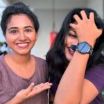 RJ Ananthi Instagram - Ammaniyum naanum 🐒 #chataday