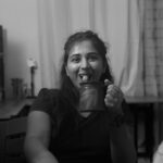 RJ Ananthi Instagram - Tea time with thozhi & moooojeeek 🥳