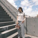 RUKO Instagram - 今年の夏は　@adidasoriginals 🩵 #るうこ私服 #adidas#adidasoriginals #ADIDASBYSTELLAMCCARTNEY