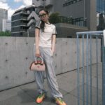 RUKO Instagram - 今年の夏は　@adidasoriginals 🩵 #るうこ私服 #adidas#adidasoriginals #ADIDASBYSTELLAMCCARTNEY