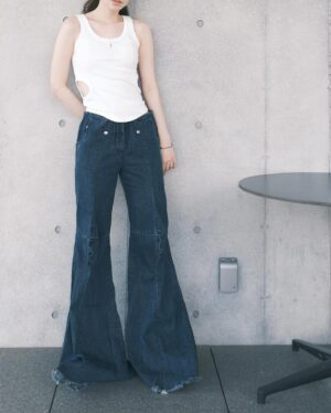 RUKO Instagram - 👖　@ej_sheyang 
💎　@atelier.samac 

素敵なブランドに出会った時
わくわくする

可愛いものを身につけておしゃれしてる時が1番好き

#るうこ私服