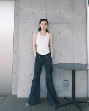 RUKO Instagram - 👖　@ej_sheyang 
💎　@atelier.samac 

素敵なブランドに出会った時
わくわくする

可愛いものを身につけておしゃれしてる時が1番好き

#るうこ私服