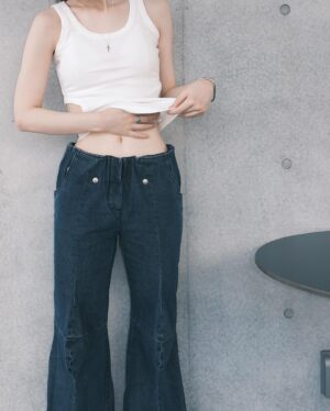 RUKO Instagram - 👖　@ej_sheyang 
💎　@atelier.samac 

素敵なブランドに出会った時
わくわくする

可愛いものを身につけておしゃれしてる時が1番好き

#るうこ私服