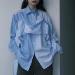 RUKO Instagram - @shohei_collection シャツをゲト 青いシャツが欲しくて一目惚れ 〜6/4宮下パークにてポップアップ開催していますので 是非是非チェックしてみてね👀 #るうこ私服　#pr