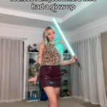Rachael Evren Instagram - I’m just a girl (IB: @elleray_ ) ✨🫶🏼 #starwars #lightsaber #cosplay
