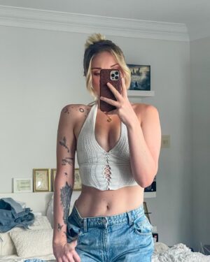 Rachael Evren Instagram - No you’re cute jeans