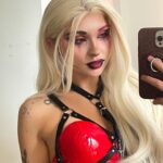 Rachael Evren Instagram - You know I use to be a doctor too 🎭 • • Finally got to do Harley Quinn 🥹. I couldn’t find a good enough wig so blonde had to do