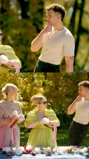 Rachael Evren Instagram - I asked these two @bridgertonnetflix stars for dating advice so you didn’t have to. T MINUS 5 DAYS UNTIL THE NEWEST SEASON OF BRIDGERTON! @lukenewtonuk @nicolacoughlan  @netflixanz #bridgerton #netflix #interview