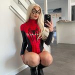 Rachael Evren Instagram - I heard Spider-Man 2 dropped, so enjoy some Black Cat 🐱 #spiderman2