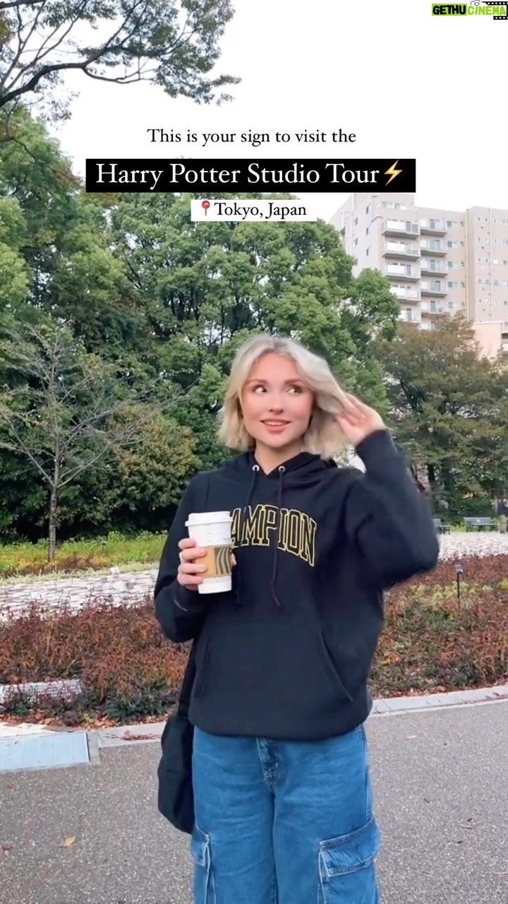 Rachael Evren Instagram - I’ve had to re-upload this video a few times because of quality issues but I can not stress this enough. TRAVEL TO JAPAN AND DO THE 4 HOUR HARRY POTTER TOUR 🇯🇵 #harrypotter #japan #warnerbrothersstudiotour