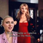 Rachael Evren Instagram - Our Love Is Like A Red, Red Rose...And I Am A Little Thorny #themask #cosplay #90s #camerondiaz #jimcarrey