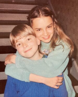 Rachael Leigh Cook Instagram - About 20 years ago I named my production company Ben’s Sister Productions as a small way to honor my younger brother Ben - who, despite being the smartest & most capable person in our family - was getting less attention than I was as my career began.  I now embrace the irony that it will forever appear I’m attempting to ride Ben’s coattails, because there is no better coat. No better human. No better friend, father, producer - you name it. You work so hard, B. I wish there was another word other than ‘proud’ but that’s all I got. You’re still the smart one.  Love you, Bean. Rooting for you always 
❤️r