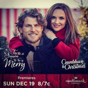 Rachael Leigh Cook Instagram - This is your official warning! 
We are bringing the Christmas spirit full-throttle as only @hallmarkchannel can #TisTheSeasonToBeMerry 
Premieres: Sun Dec 19 at 8/7c!