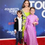 Rachael Leigh Cook Instagram - What an incredible night! It was difficult at many points to believe this day would come. Thank you to everyone who turned out to support the movie!! #atouristsguidetolove is on @netflixfilm April 21st! 💄 @makeupartistmichael 💇‍♀️ @blondiewoodbeauty Dress: @marialuciahohan24 Earrings: @anabelachan Ring & Bracelet: @kallatijewelry Fashion Stylist: Amy Lu