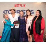 Rachael Leigh Cook Instagram - What amazing days I will never ever forget. This is a very back-patting-to-myself seeming post which feels bad, but the road was long and I’m really proud of what we made- and also to hit the Netflix Global #1 spot. Holy wow. Thank you x1M to everyone who made the ride beautiful and possible. #atouristsguidetolove @netflixfilm @netflixgolden @netflixvn ❤️❤️❤️