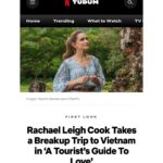 Rachael Leigh Cook Instagram - Excited to share more images from the film! #ATouristsGuidetoLove April 27th only on @netflix @netflixfilm #Tudum link in bio to this article! ❤️