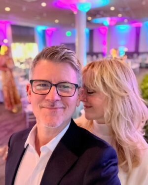 Rachel Bay Jones Instagram - Randy and Rachel making faces and music