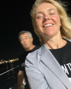 Rachel Bay Jones Instagram - Baby Bruddah. Running with his perpetually-late sister for the departing boat in Cozumel. #racheltime #sethsbwaycruise