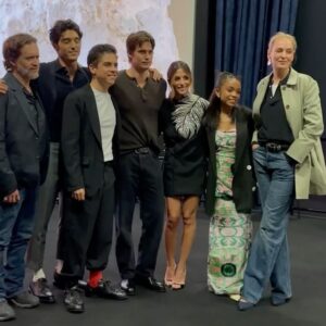 Rachel Hilson Instagram - Really really grateful. We celebrated this film (almost) altogether this week. Amazing to meet so many of you who have been touched so deeply by it. Cheers to telling more of the story xo

Last 2 slides: was asked about my first job at the panel the other day….you’re welcome 💗