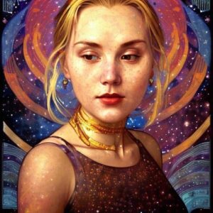 Rachel Miner Instagram - Upon recommendation traversed through AI imagined realms some more tonight. I do find witnessing creative collaboration and free flowing imagination incredibly inspiring…apparently it can be so even in lands of 1s and 0s. “ All that we see or seem is but a dream within a dream “ Edgar Allen Poe . Good night and May you never underestimate the power of your dreams my friends xo
