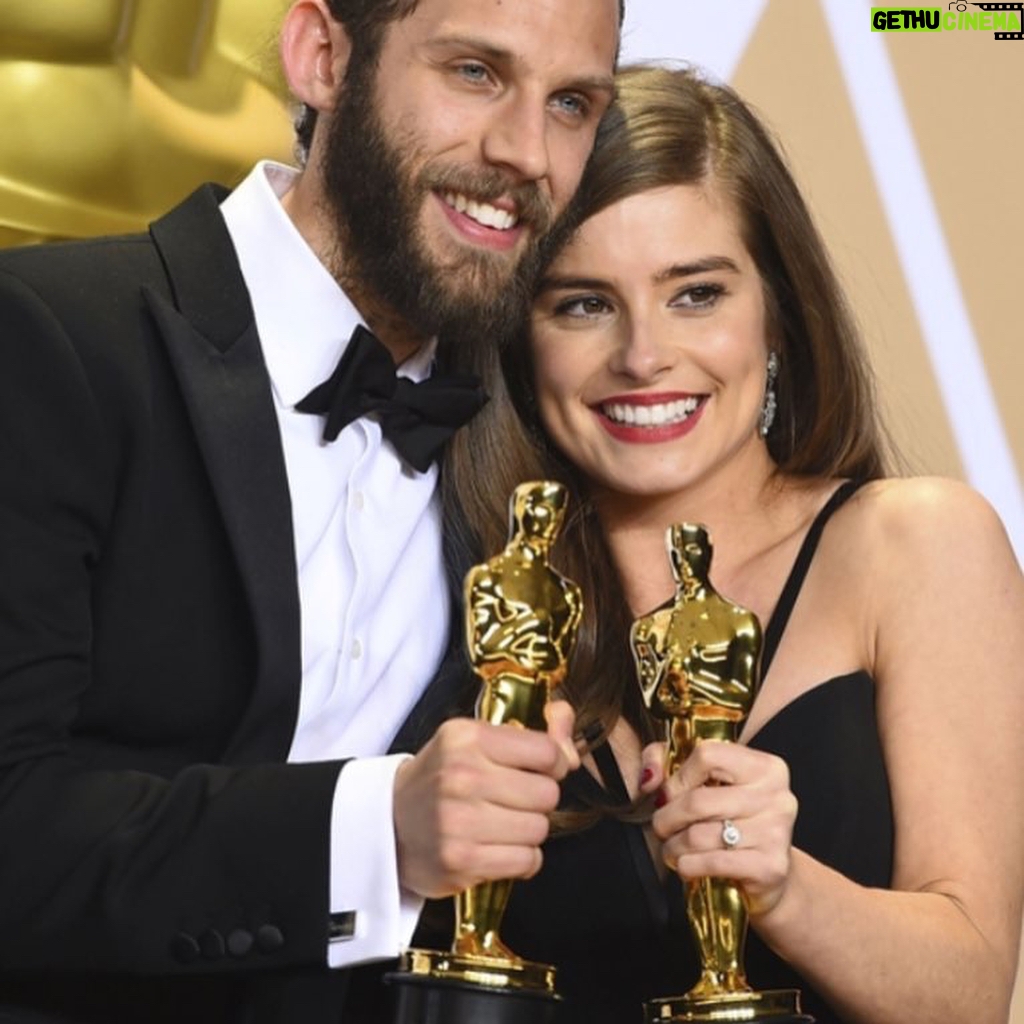 Rachel Shenton - 19.6K Likes - I started writing The Silent Child in my bedroom in Los Angeles - I could never have imagined that two years later I’d be back to collect an Oscar - it still hasn’t sunk in. .
This film and it’s subject is very close to my heart and I’m so proud that our little project has raised the profile of deafness. .
Thank you to everyone who supported us and thank you for all your lovely messages (sorry I haven’t got back to everyone yet) .
The biggest thank you of all to our A- team that made this film possible ...especially our incredibly talented director Chris Overton (who also happens to be my fiancé ❤️) .
WE DID IT TEAM - WE WON A BLOODY OSCAR!!!! .
.
#oscars90 #wedidit #icantbelieveit #sograteftul