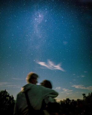 Rachel Wan Instagram - We live in a galaxy so vast. Somehow our lives got intwined & it feels like magic. ❤️

We watched the sun disappear into the horizon at the Pinnacles Dessert, leaving colours in the sky so magnificent that it took our breaths away. After that, we were taken on a galactic journey as we gaze at the stars with no light pollution and a trained astronomer by our side…

You can get on this tour yourself, it’s available @kkdaysg !

#SeeAustralia #inpartnershipwithKKday #ComeAndSayGday and hosted by @Australia