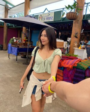 Rachel Wan Instagram - I’m a strong woman unless faced with butterflies.