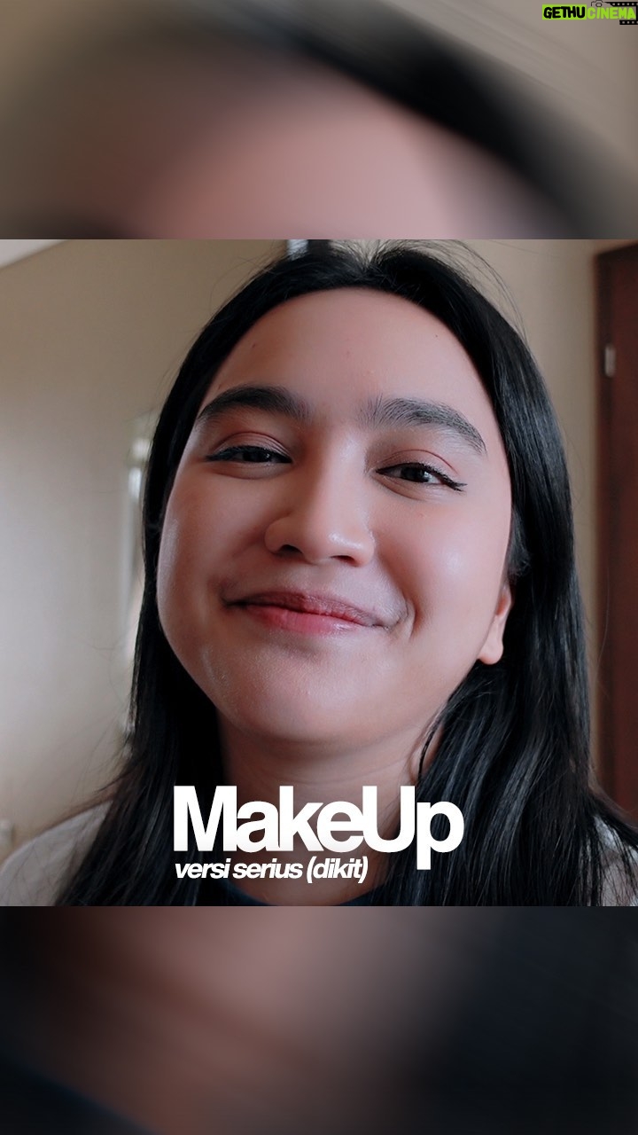 Rachel Amanda Instagram - Berusaha makeup meski hidung sedang mampet. ☺️ Makeup versi serius (dikit) is now up on Youtube 🎉
