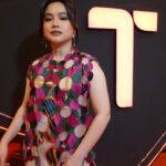 Rachel Amanda Instagram - Telkomsel Awards 2023 ✨✨ In @studio133biyan Styled by @_gilygily Styling assisted by @apriliarizadwi Makeup by @ms_lifa Hairdo by @hairdo_bydiandianty