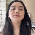 Rachel Amanda Instagram - Hanya aku yang siap-siap buat belajar depan laptop sambil ditemani dedek-dedek NewJeans 🥹🐰🤍