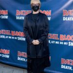 Rachel Bloom Instagram – We opened #deathletmedomyshow the other night and it was surreal. Thanks to @mikeandcarleeprods for making my dreams come true, @williamsburgpizza and @brookiescookiesnyc for the food and @pattilupone for giving us the best step-and-repeat photo of all time. 

Hair: @creightonbowman 
Makeup: @lisahoughton 
Styling: @arieltunnell 

Dress: @aliceandolivia 
Shoes: @larroude
Jewelry: @nickhorey
Clutch: @simitri.shop